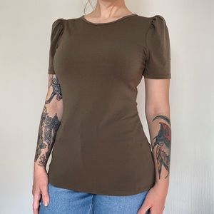 Express Puff Short Sleeve Shirt